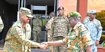 Gen. Muhoozi, South Sudan’s military chief discuss unity