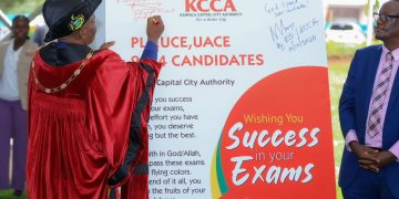 KCCA holds prayers for candidates as they prepare for the UNEB exams