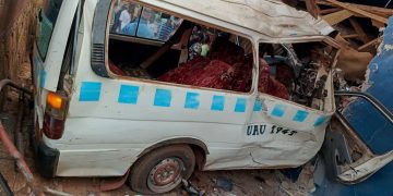 Two perish, eight injured in a city road crash