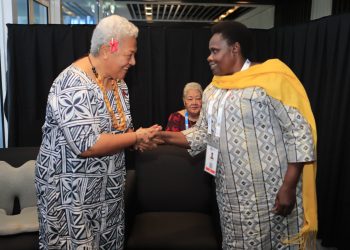 Vice President Alupo holds talks with Samoa Prime Minister, pledges to strengthen bilateral relations between the two countries