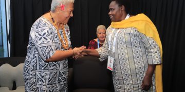 Vice President Alupo holds talks with Samoa Prime Minister, pledges to strengthen bilateral relations between the two countries