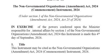NGO Bureau finally restructured as a department in the line ministry