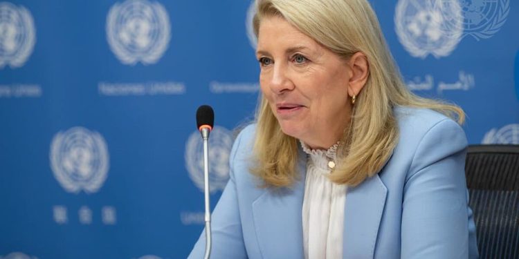 UNICEF Executive Director Catherine Russell.