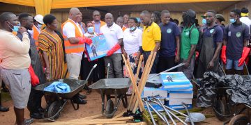 Uganda breweries joins other partners in cleaning up the Portbell landing site