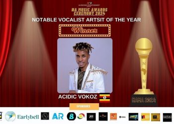 Acidic Vokoz Receives Music Honor from Ghana at the Notable African Music Awards 2024/25
