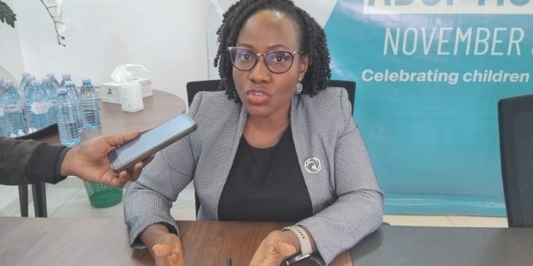 Ms.Barbra Mutagubya, the executive director of Sanyu babies home