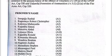 President Museveni pardons 19 NUP youth supporters