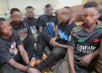 Six panga wielding criminal arrested in city operation