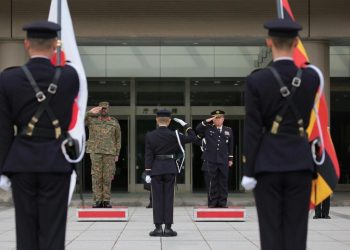 Gen Kainerugaba meets with Japanese Defense Chief