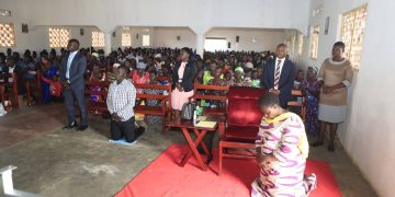Vice President Alupo attends Christmas prayers in Katakwi