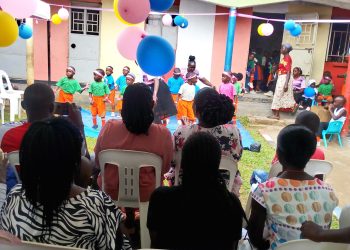 Pre-primary children display their talents