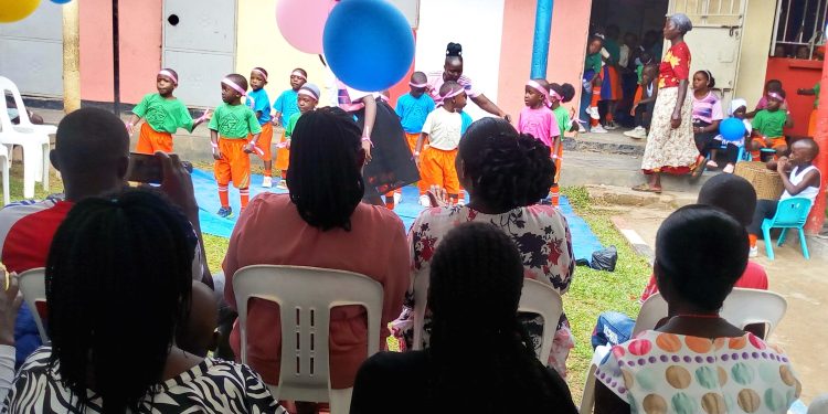 Pupils performing during the talents show. All photos by Paul Ibanda