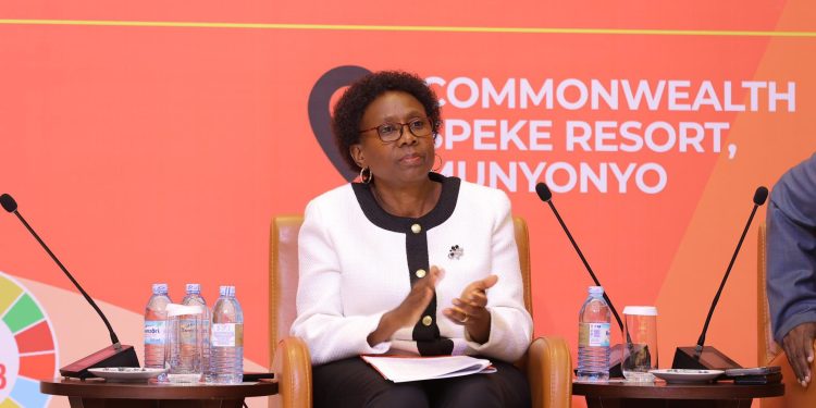 Health Minister Dr. Jane Ruth Aceng