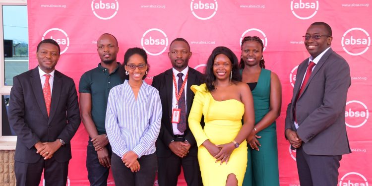 Winners during the handover ceremony