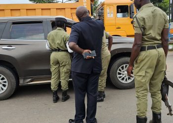 Errant driver apprehended for dangerous driving behavior