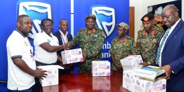 Stanbic Bank donates medical equipment to UPDF ahead of Tarehe Sita celebrations