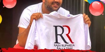 Rajiv Ruparelia celebrates his birthday with ushering in the new year