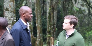 World Bank Mission visits Echuya Central Forest Reserve