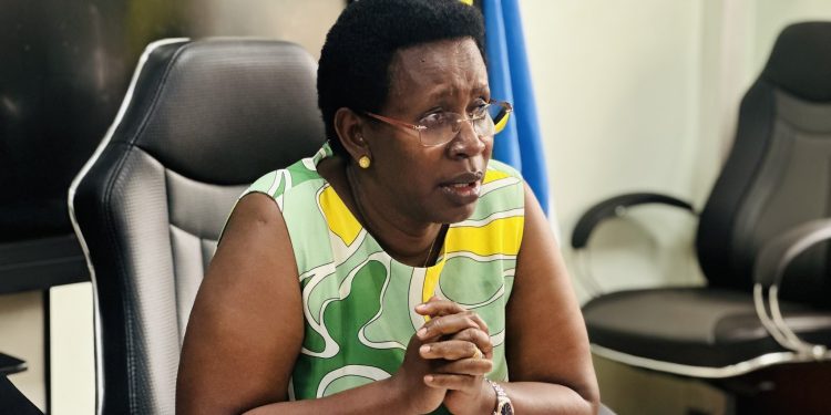 Ministry of Health PS Dr. Diana Kanzira Atwine.