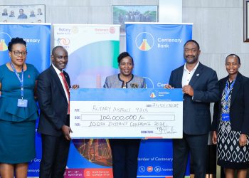 Centenary Bank Commits 200 million to the 100th Rotary District Conference