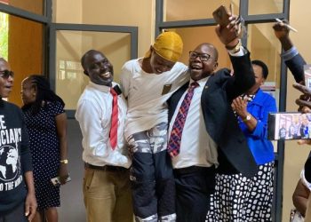 Ugandan young rapper shines brightly as he successfully qualifies for secondary education.