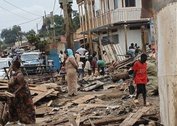 Encroachers removed from police property
