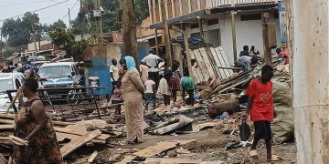 Encroachers removed from police property