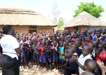 Stanbic Bank Lights up Okere City School Girls with 220 Solar powered Bags