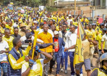 Gen. Muhoozi’s supporters March on streets to condemn corruption