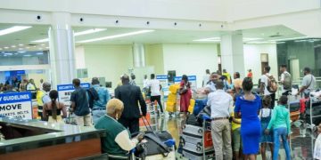 Entebbe Airport registered 216,740 international passengers in January 2025