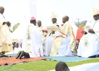 Rt. Rev. Dr. Constantine Rupiny consecrated and enthroned as 5th bishop of Nebbi Catholic