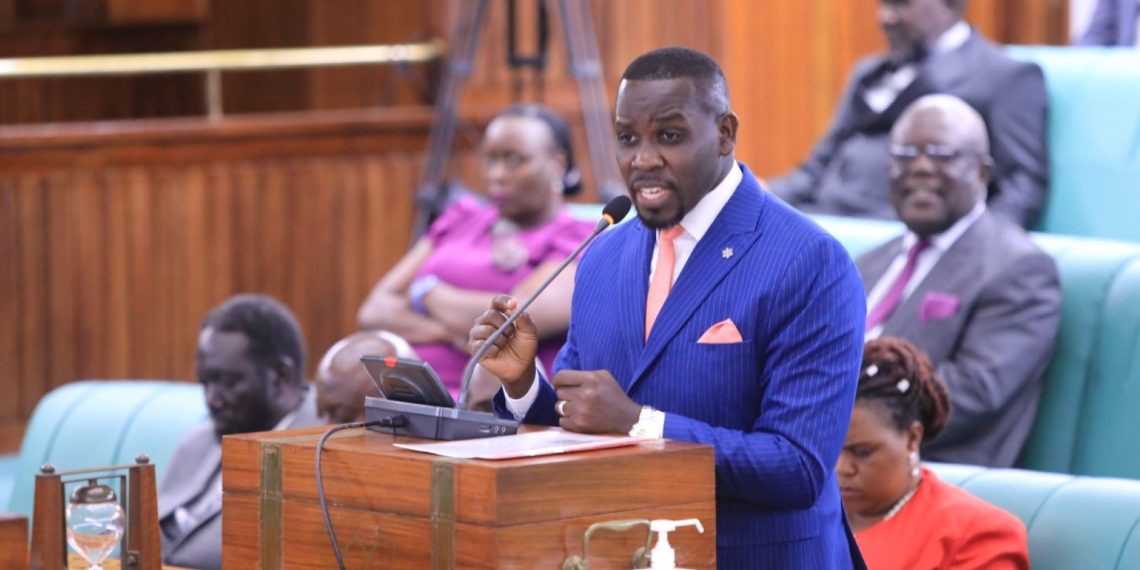 Leader of Opposition in Parliament Joel Ssenyonyi.