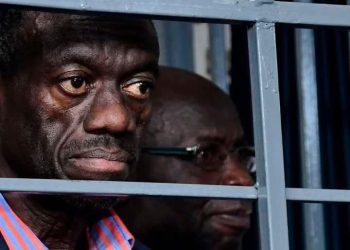 Besigye starts a hunger strike protesting his prolonged imprisonment without trial