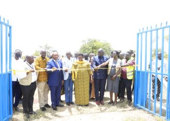 The Vice President Jessica Alupo and Minister Magyezi commission LEGs projects in Katakwi