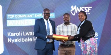 NSSF Awards Most Compliant Employers in Western Region