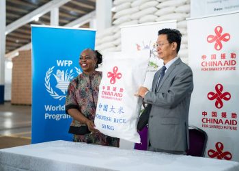 China Donates Rice to Uganda to Combat Hunger and Food Insecurity in Karamoja