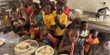 Kyebando Family hosts children to eid sumptuous feast party
