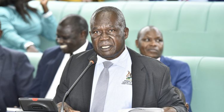 Minister for Public Service Muruli Mukasa.