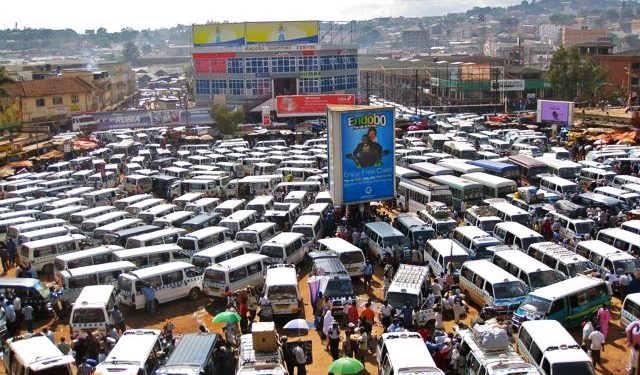 The Old Taxi Park Kampala.