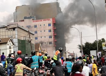 Two perish in Kampala City Hotel fire