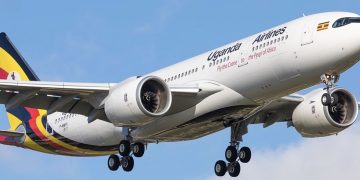 The average price for round trip flights from Entebbe to London is UGX2,714,155