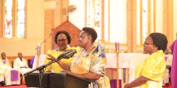 Thousands of catholic women embark on pilgrimage to Rubaga Cathedral