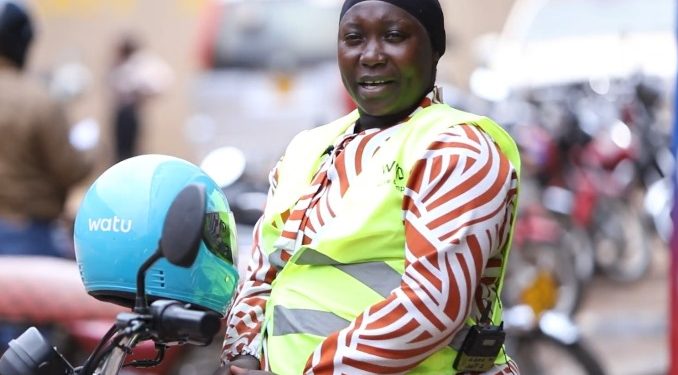 Namusisi Florence . The photo was taken at a Boda stage in Kamwokya