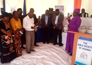 Justice Chibita reappointed as President of Bible Society, Calls on Christians to raise Shs10 billion for Bible House loan repayment