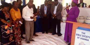 Justice Chibita reappointed as President of Bible Society, Calls on Christians to raise Shs10 billion for Bible House loan repayment