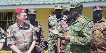 UPDF Mountain Division gets High-Tech Equipment from French Military