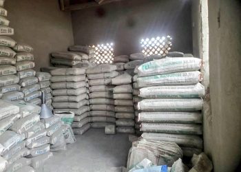 Police seize suspected counterfeit cement, two arrested