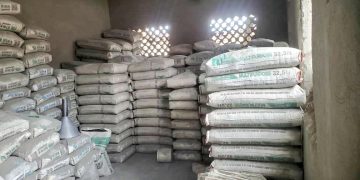 Police seize suspected counterfeit cement, two arrested
