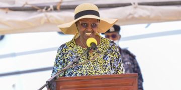 First Lady Janet Museveni applauds Kampala School of Health Sciences for Investment in Health workforce training