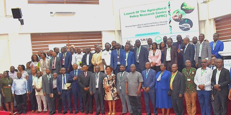 Group picture of the stakeholders at the launch of APRC.
